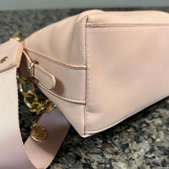 Madden NYC Pink Crossbody Bag with Chain Detail - Picture 6 of 13